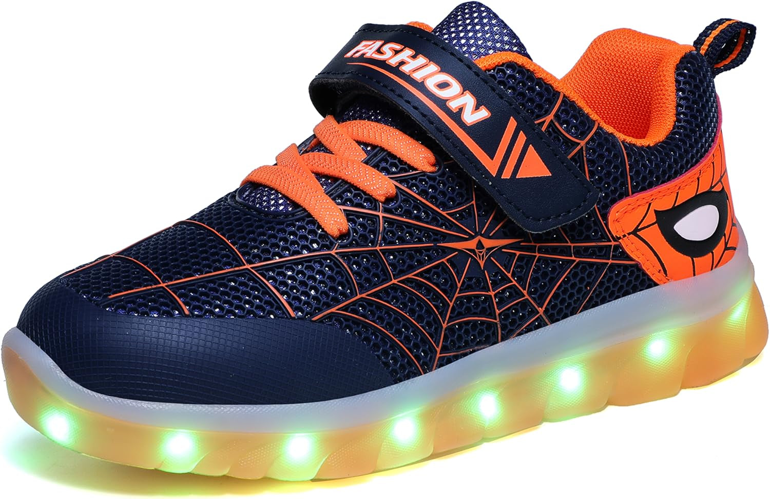 LED Zapatos Verano Ligero Transpirable Impermeable Bajo 7 Colores USB Carga Luminosas Parpadeo Deporte De Zapatillas Con Luces Los Mejores Regalos Para Niños Niñas Cumpleaños De Navidad